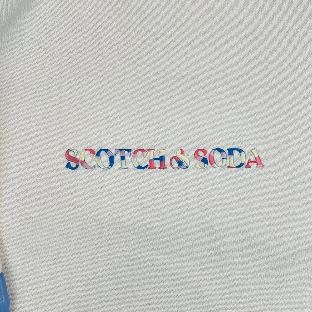 NWOT Scotch & Soda Mens Pullover Logo Hoodie Sweatshirt Sweater Size L (DEFECT) - Picture 5 of 16